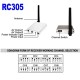Boscam 5.8Ghz 200mw Wireless Audio video transmitter &receiver TS351+RC305 for RC FPV Multicopter quadrocopter FPV