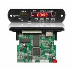 Realplayer Av Usb Sd Tf Card Video Circuit board With Radio Fm, Mp3 Mp4 Mp5 Player Decoder Module