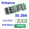 3S 20A Li-Ion Lithium Battery 18650 Charger Protection Board PCB BMS 12.6V